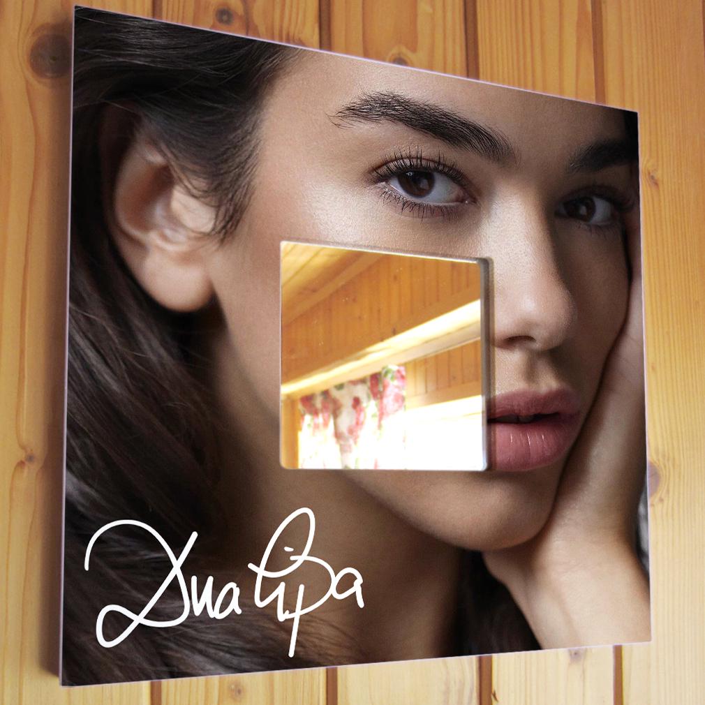 Зеркало Певица Дуа Липа 260х260 мм (M04366)