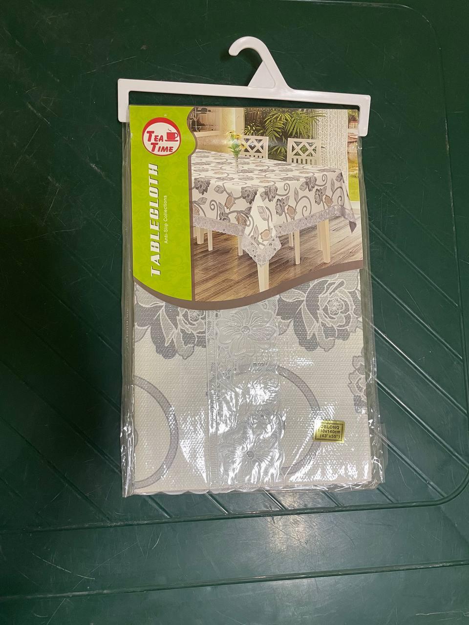 Клеенка на стол Tea Time с кружевом 140x110 см (2352102588) - фото 4