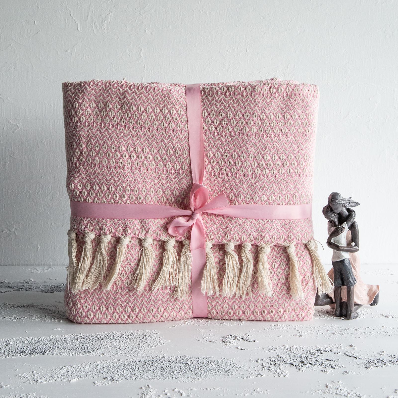 Покривало-піке Karaca Home Levi 200х230 см євро Пудровий (13512832) - фото 3 Покривало-піке Karaca Home Levi 200х230 см євро Пудровий (13512832) - фото 3