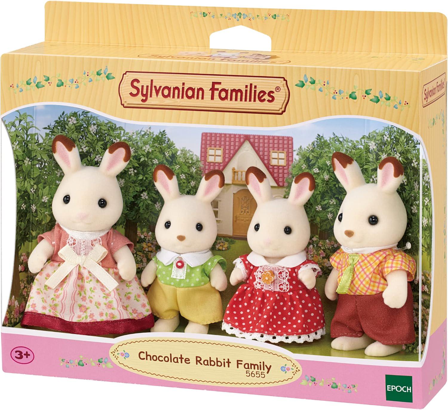 Набор игровых фигурок Sylvanian Families Семья шоколадных кроликов (5655)