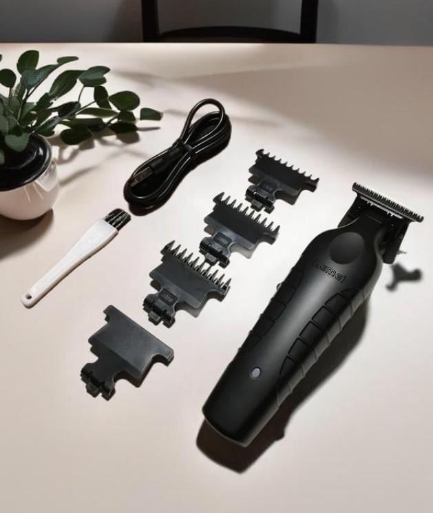 Машинка аккумуляторная для стрижки Kemei KM-2299 с USB зарядкой/триммер 3в1 и с насадками (2390000001) - фото 3