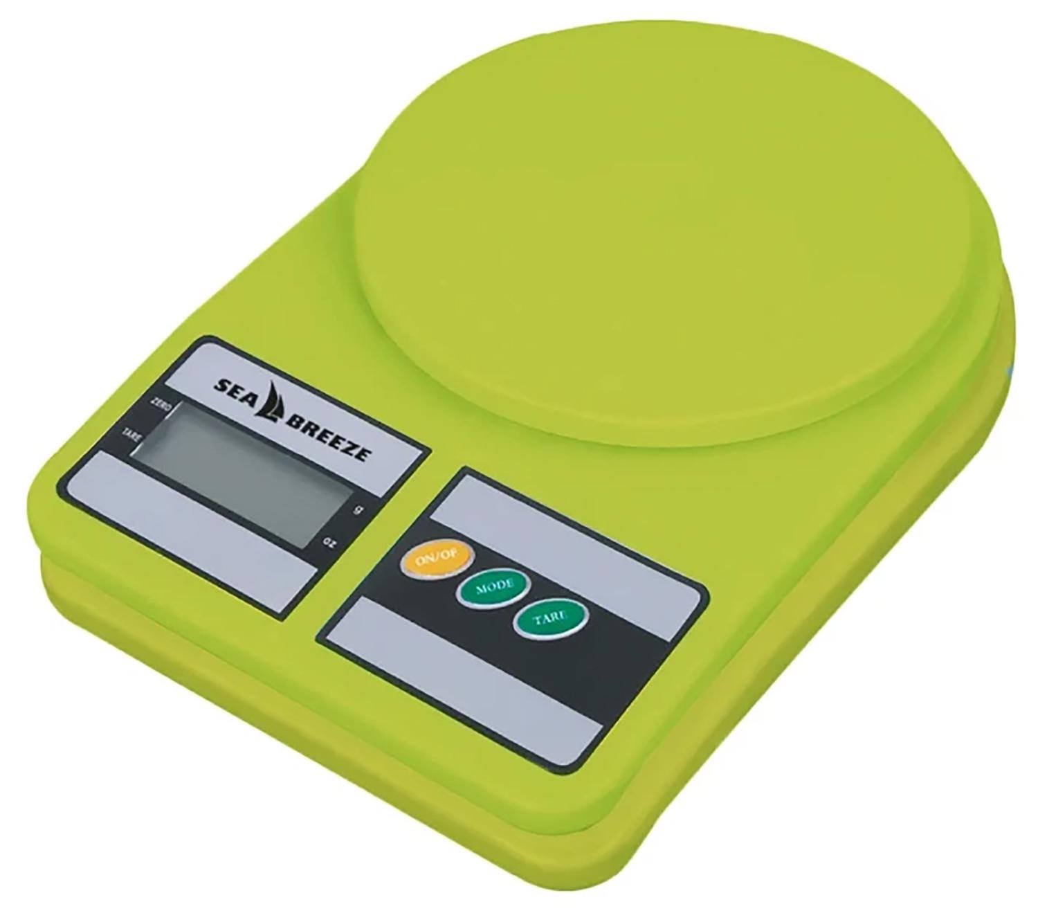 Ваги кухонні електронні Sea Breeze із тарокомпенсацією до 10 кг (SB-073)