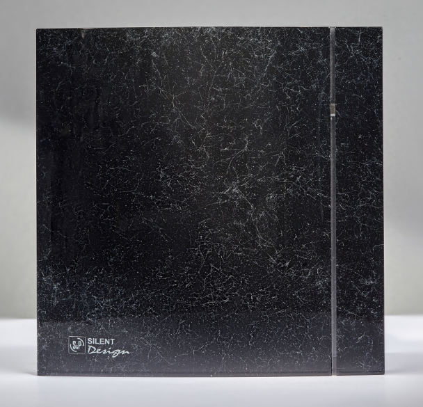 ? Вентилятор вытяжной Soler&Palau SILENT-100 CZ Marble Black DE SIGN ...