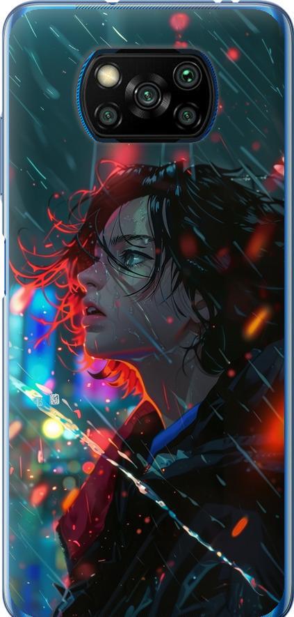 Чохол на Xiaomi Poco X3 Pro Нічні вогні (6096u-2938-42517)