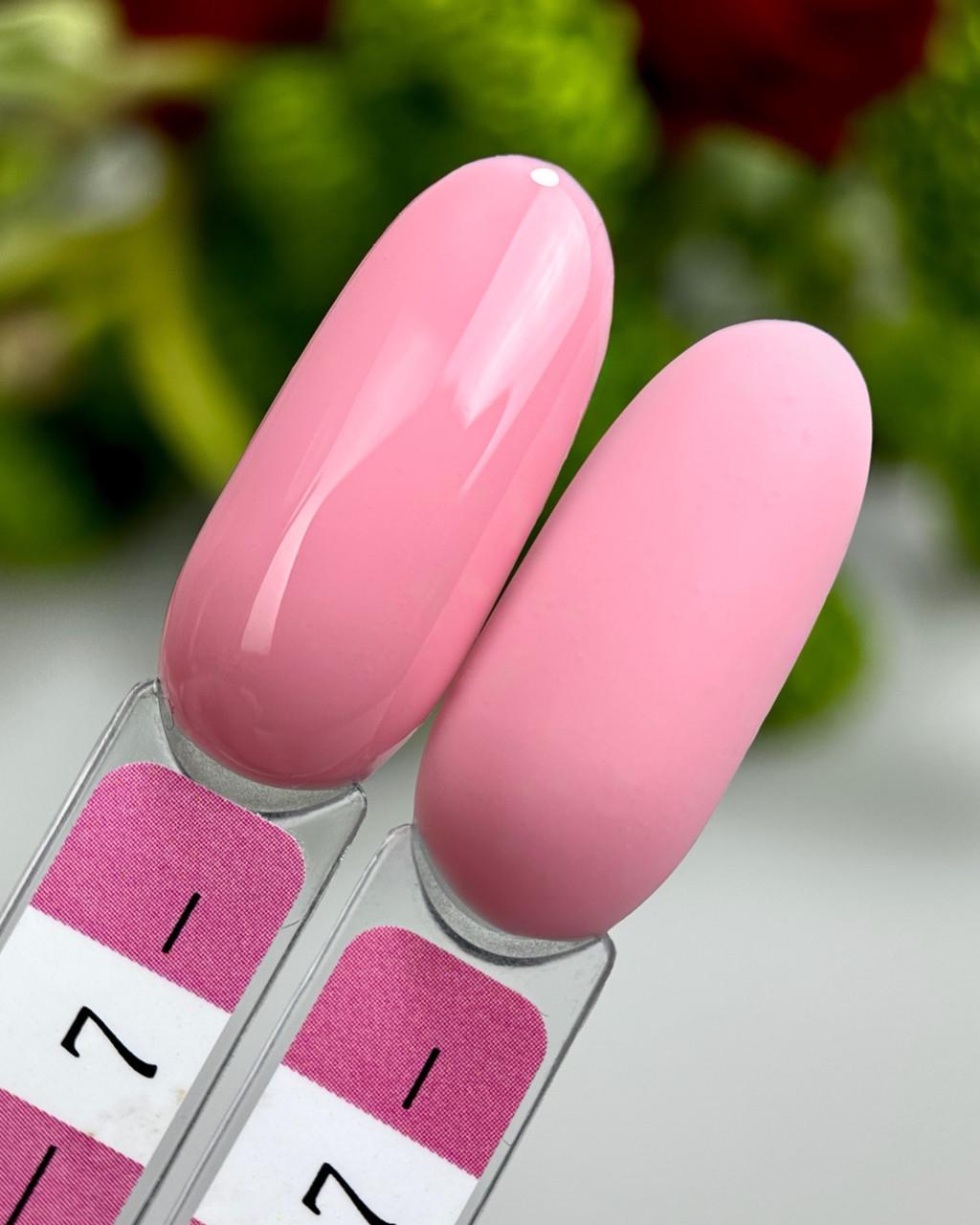 Гель-лак Crooz Gel Polish №07 8 мл Пудрово розовый