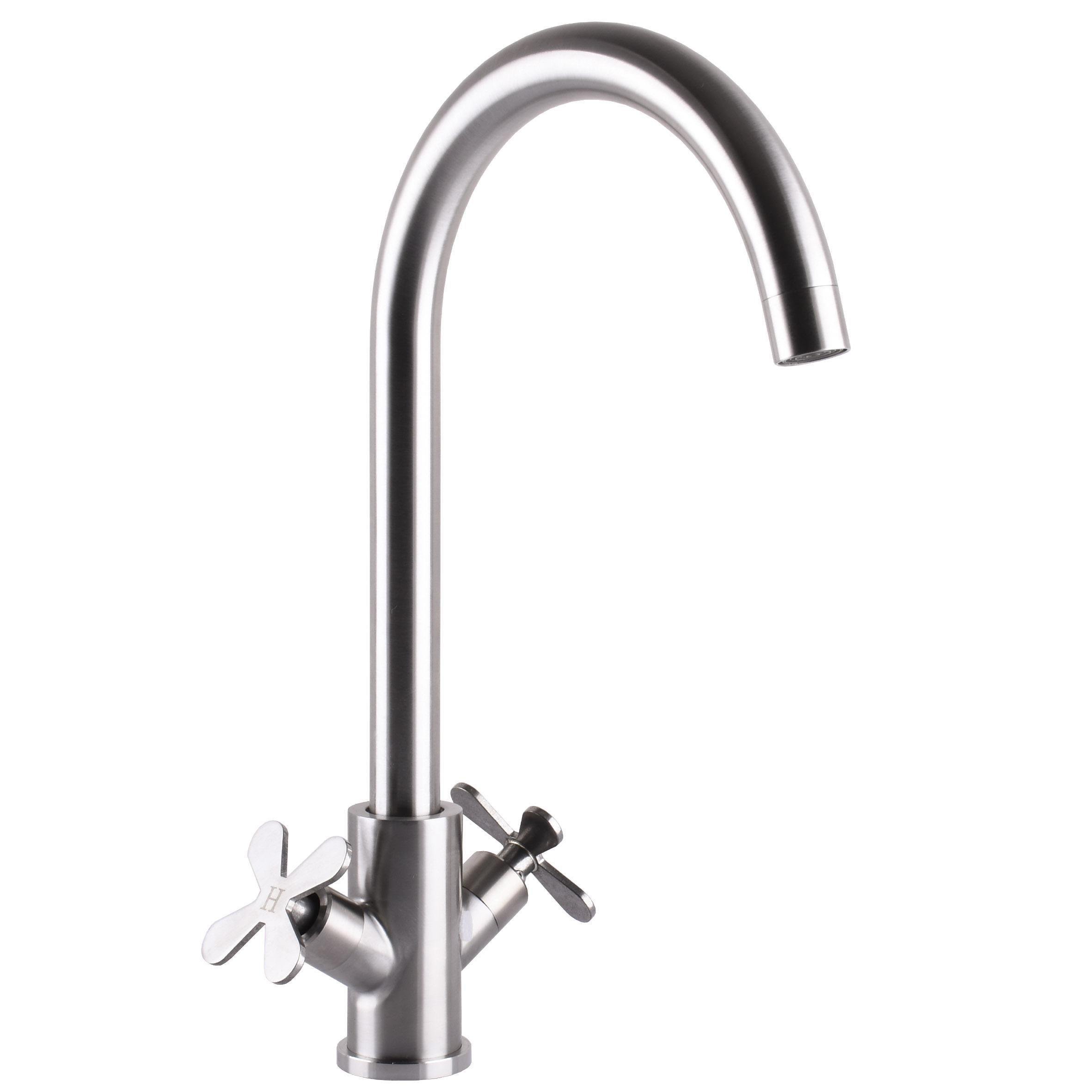 Смеситель для кухни Globus Lux DUKAT-8 SD8-203 Сатин (24973)