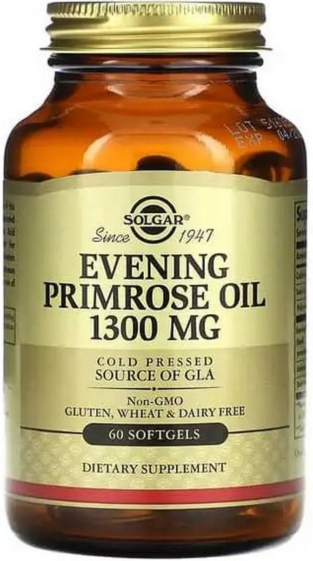 Масло вечерней примулы Solgar Evening Primrose Oil 1300 мг 60 софтгель