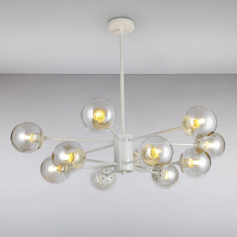 Люстра-молекула подвесная Light House LS-14858-12 Белый (8524)