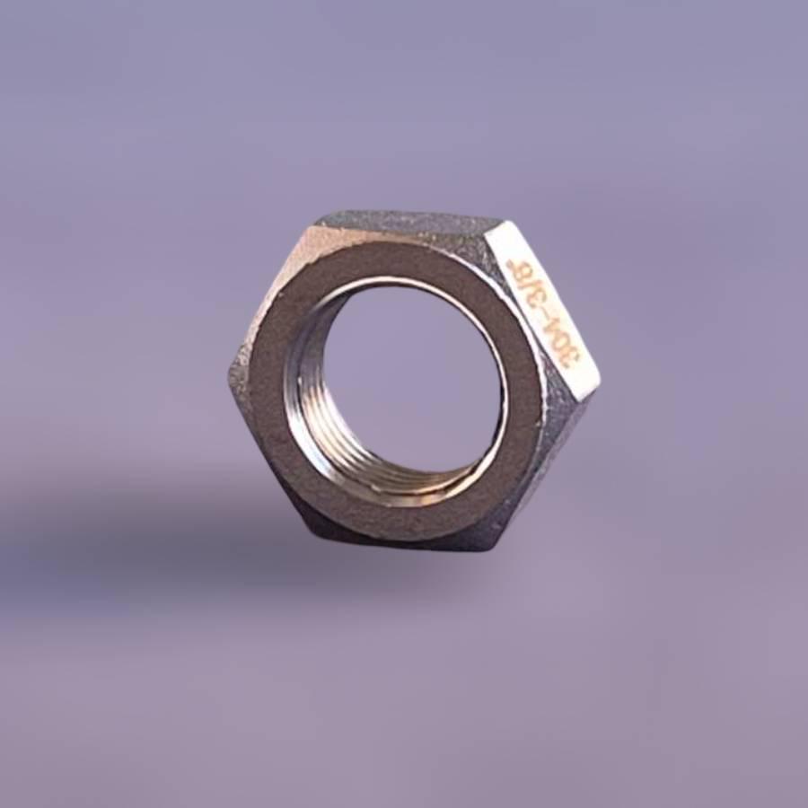 Контргайка різьбова шестигранна AISI304 BSPP DIN 431 ДСТУ 8969-75 нержавіюча сталь DN10 3/8" (29203140) - фото 10 Контргайка різьбова шестигранна AISI304 BSPP DIN 431 ДСТУ 8969-75 нержавіюча сталь DN10 3/8" (29203140) - фото 10