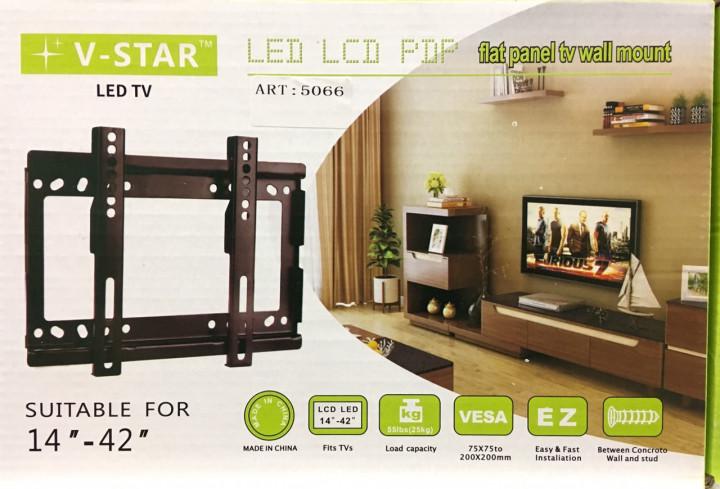 Кріплення для телевізора настінне V-STAR 5066 Flat 14-42" - фото 3