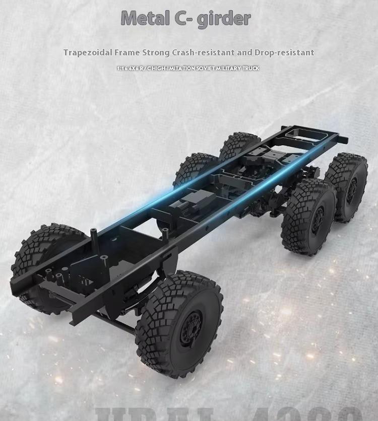 Машинка на радіокеруванні WPL B-36 (Урал-4320) - фото 5