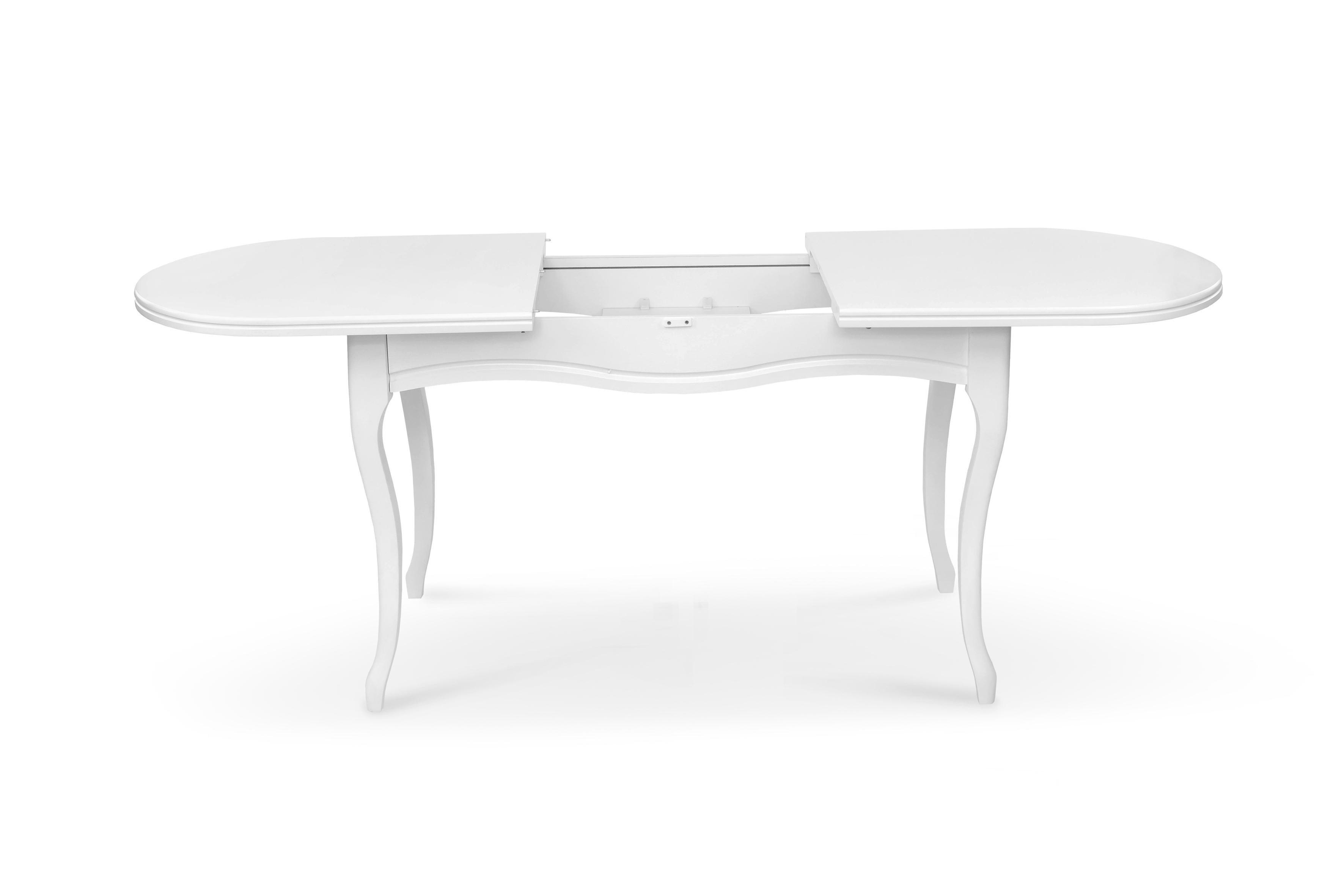 Обеденный стол Ультра Оливер 1500/2000х845х760 мм Белый (GAА0038730) - фото 3 Обеденный стол Ультра Оливер 1500/2000х845х760 мм Белый (GAА0038730) - фото 3