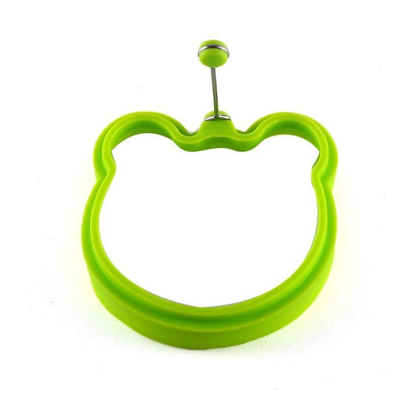 Форма для яичницы Мишка Bakery 10х10,5х2 см 1 шт. Салатовый (ХК1011с11) Форма для яичницы Мишка Bakery 10х10,5х2 см 1 шт. Салатовый (ХК1011с11)