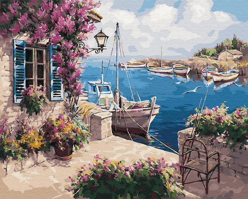 Картина по номерам Brushme "Море на рассвете" 40х50 см (BK-GX29487)