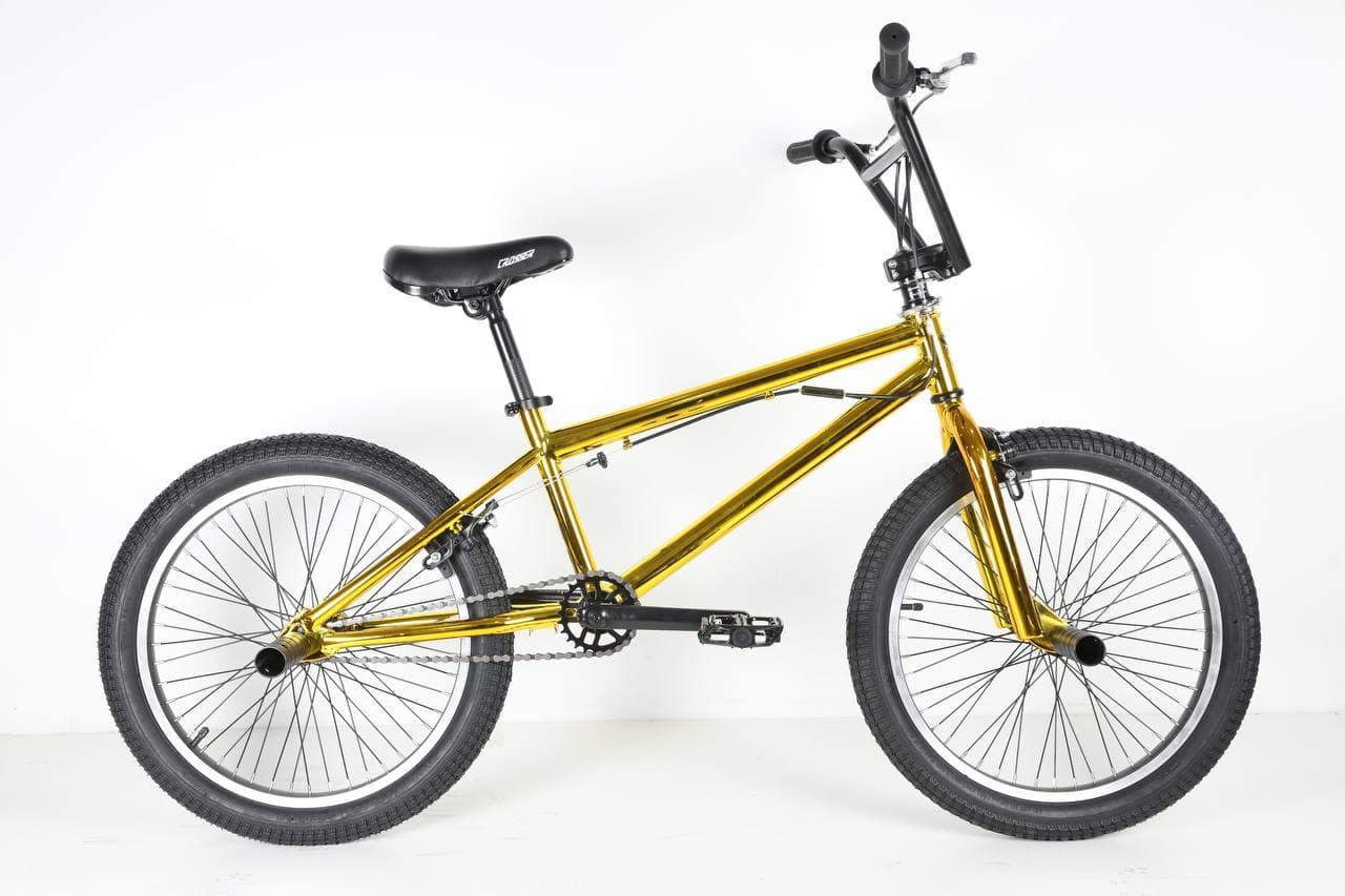 ᐉ Детский велосипед Crosser BMX 20" Золотой