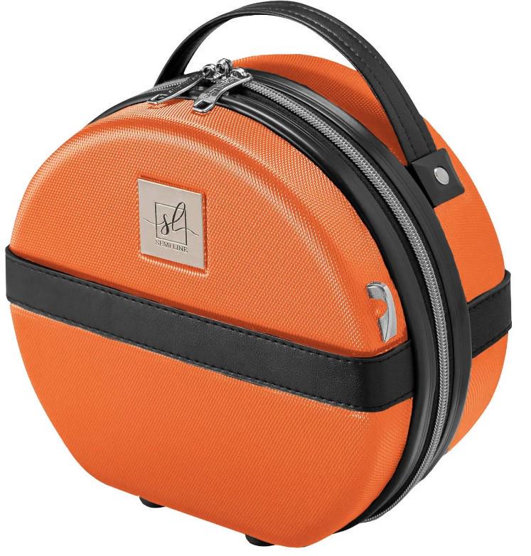 Кейс для косметики SEMI LINE 5 л Orange/Black (T5675-1)