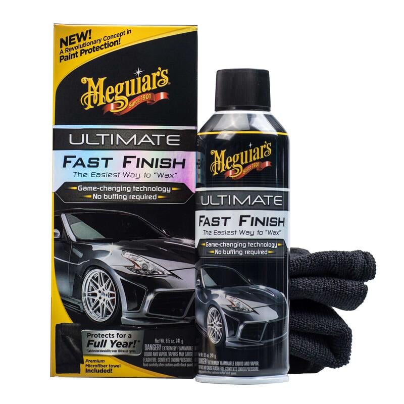 Аерозольний спрей віск Meguiars Ultimate Fast Finish 241 мл (2839)