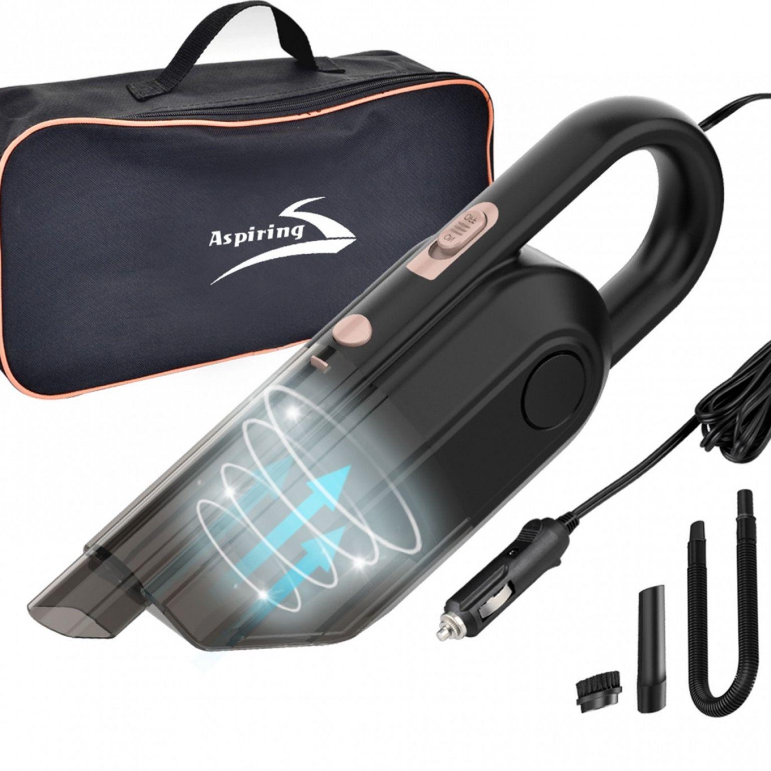 Пылесос автомобильный портативный Aspiring Dust 3 7000Pa 120 Вт Black (DT.7000) - фото 4 Пылесос автомобильный портативный Aspiring Dust 3 7000Pa 120 Вт Black (DT.7000) - фото 4