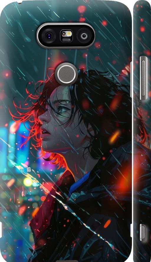 Чехол на LG G5 H860 Ночные огни (6096m-348-42517)