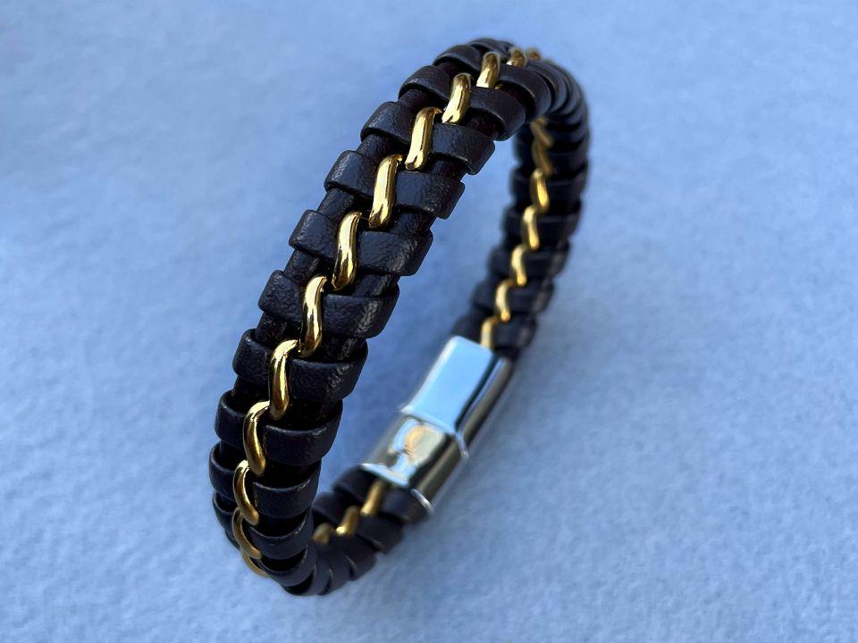 Браслет шкіряний