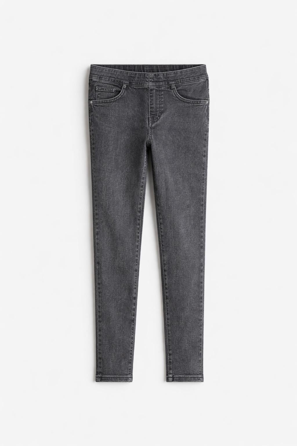 Лосини H&M потерті 158 см Сірий (1194962)