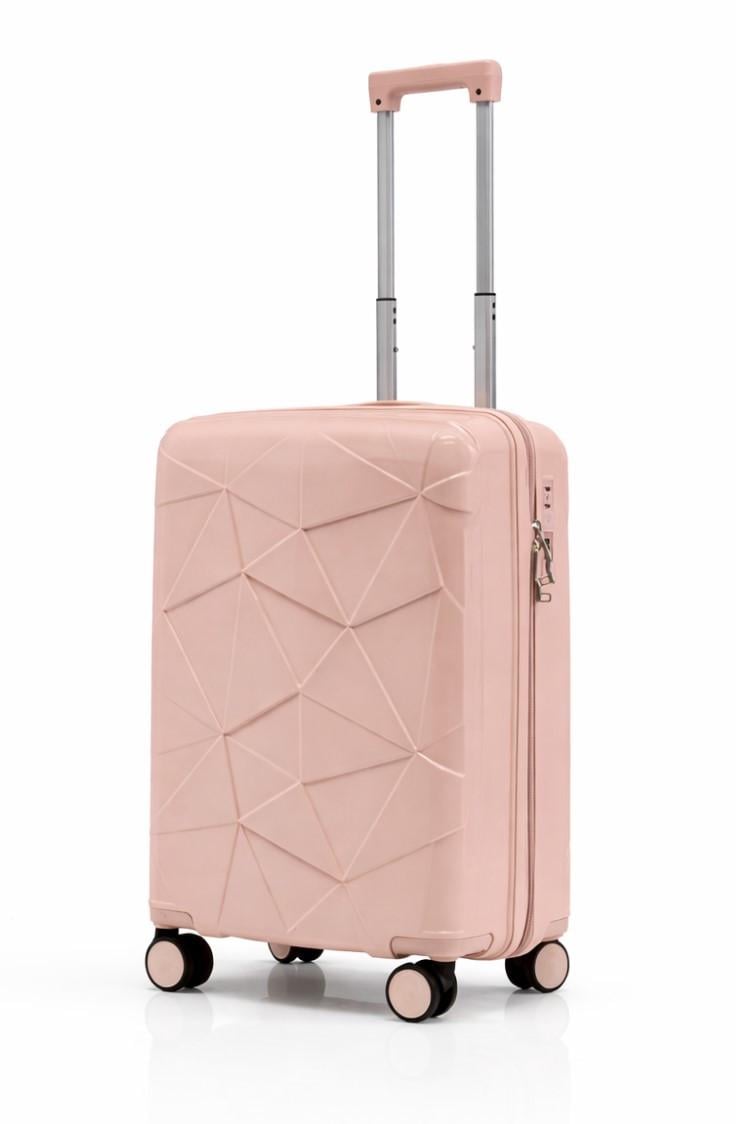 Валіза поліпропілен TSA VINCI PP016 S Рожевий (34047624)