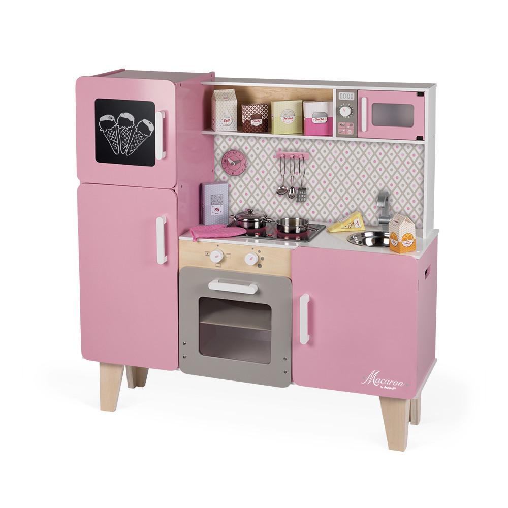 Детский игровой набор Janod Кухня Macaron maxi cooker (J06571)