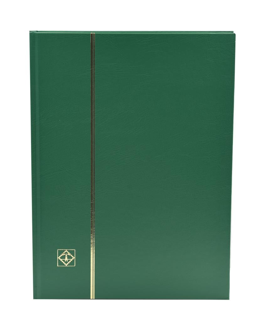 Альбом для марок Leuchtturm BASIC на 32 страницы Зеленый (А19590)