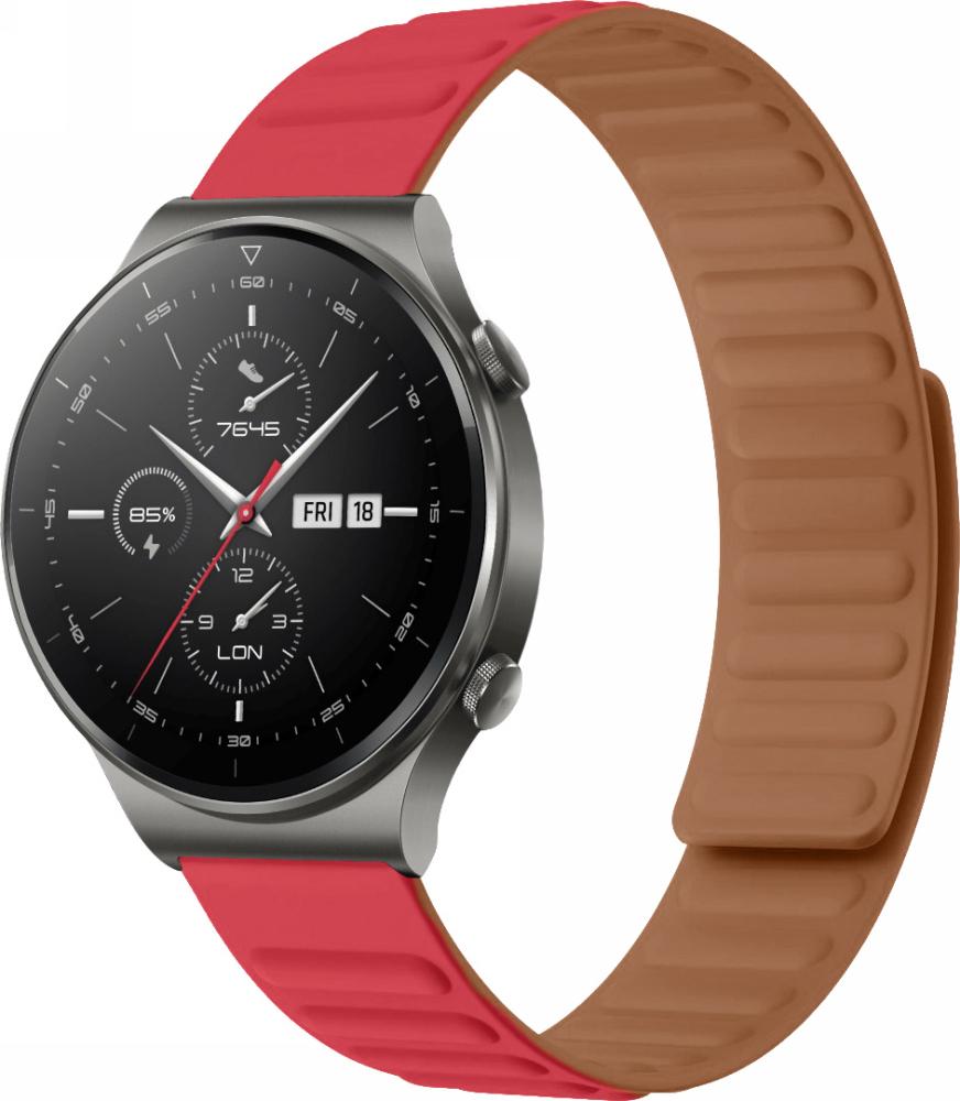 Ремешок Magneter для Huawei Watch GT 2 Pro Red (26656-2D) Ремешок Magneter для Huawei Watch GT 2 Pro Red (26656-2D)