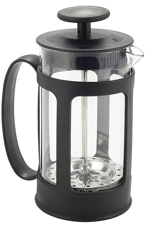 Френч-пресс для чая и кофе Ofenbach KM-100609 из пластика и термостойкого стекла 600 мл Черный (150-84-100609)