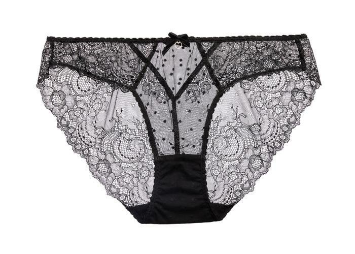 Труси сліпи жіночі Dita von Teese L Чорний (22021-black)