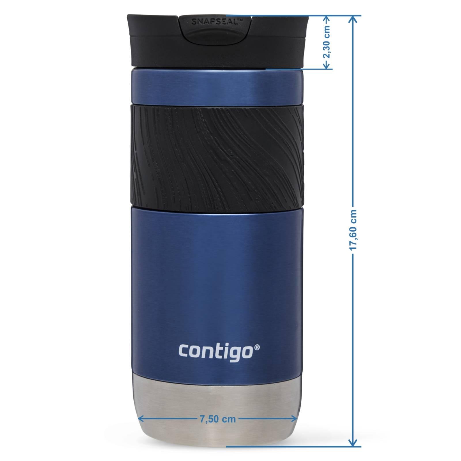 Термокухоль Contigo Byron Snapseal 473 мл Blue (2174606) - фото 7