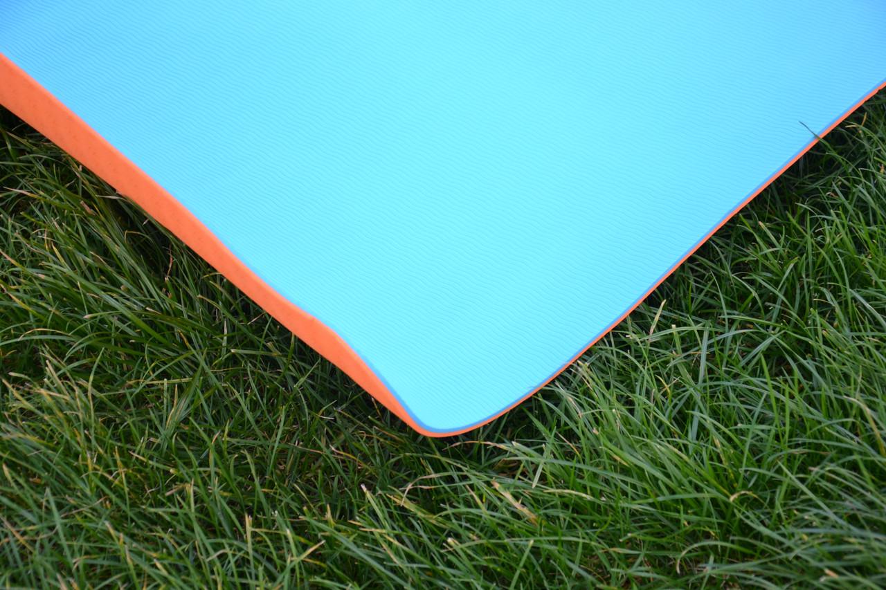 Килимок для йоги та фітнесу U-Powex TPE Yoga mat 183х61х0,6 см Orange/Blue (A-012829) - фото 10 Килимок для йоги та фітнесу U-Powex TPE Yoga mat 183х61х0,6 см Orange/Blue (A-012829) - фото 10