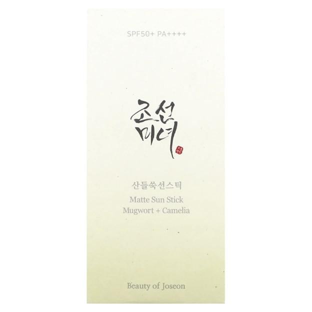 Сток солнцезащитный Beauty of Joseon Matte Sun Stick Mugwort Camelia 18 г (1553) - фото 2