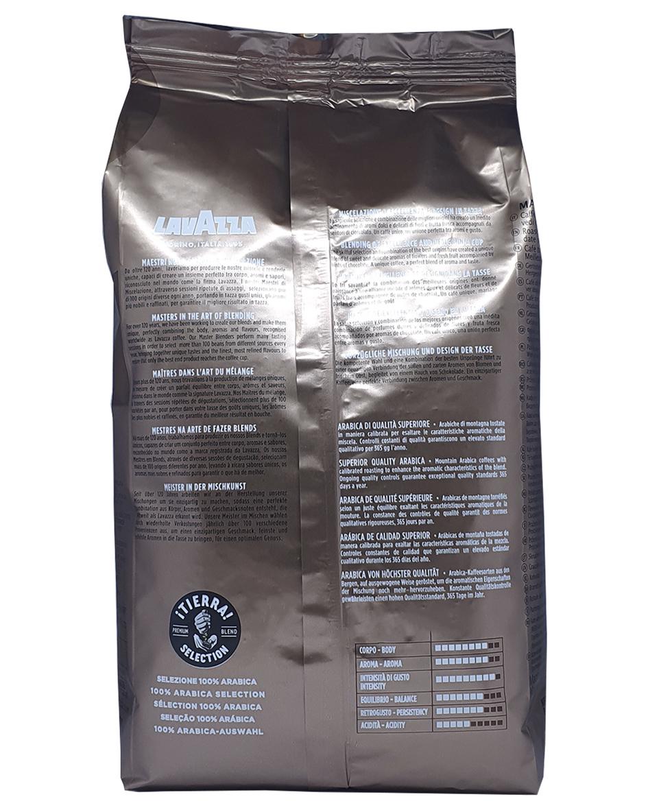 Кофе Lavazza Tierra Selection зерновой 1 кг (1834) - фото 4 Кофе Lavazza Tierra Selection зерновой 1 кг (1834) - фото 4