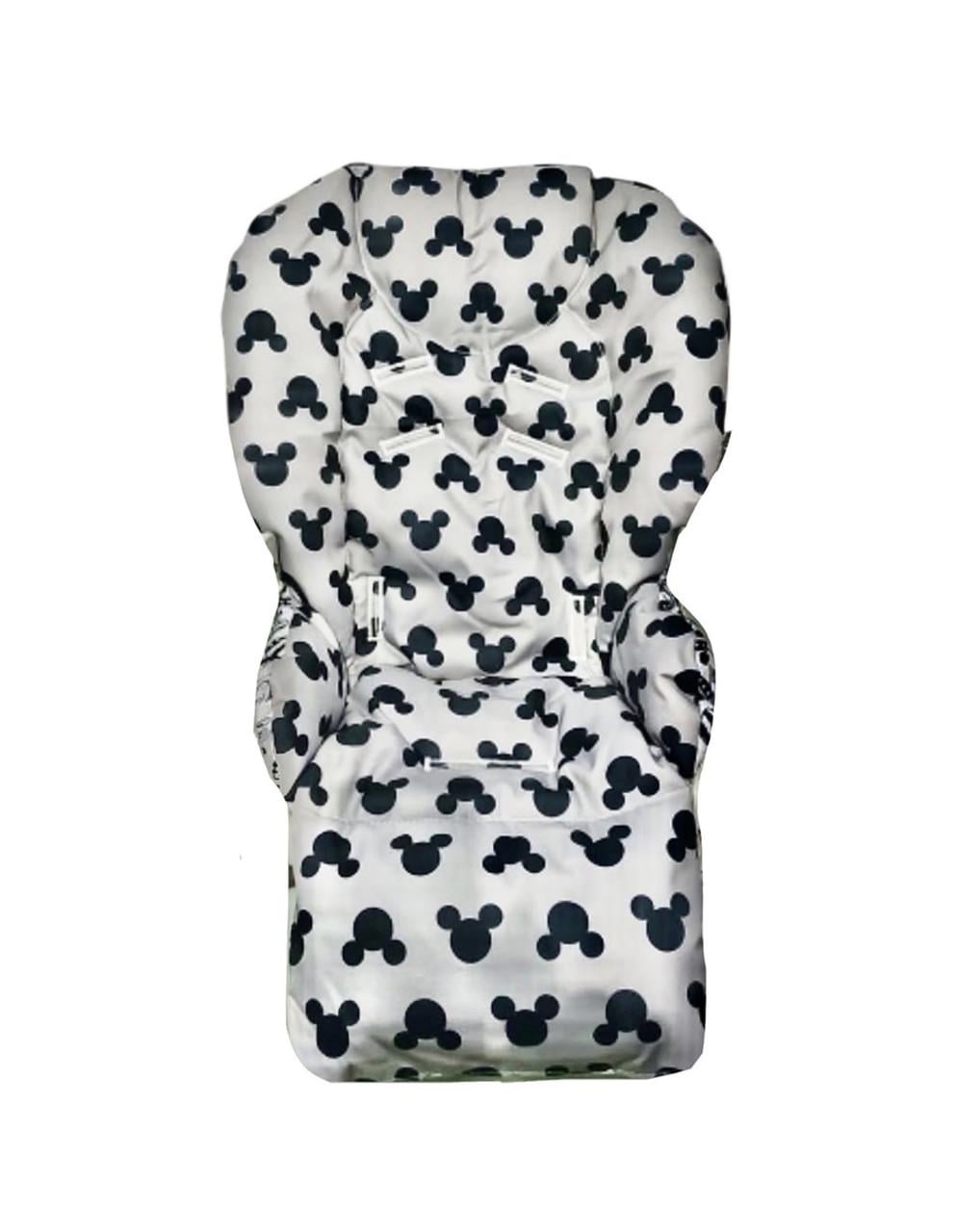 Чохол на стільчик для годування Chicco Polly 2в1 Міккі водовідпірний