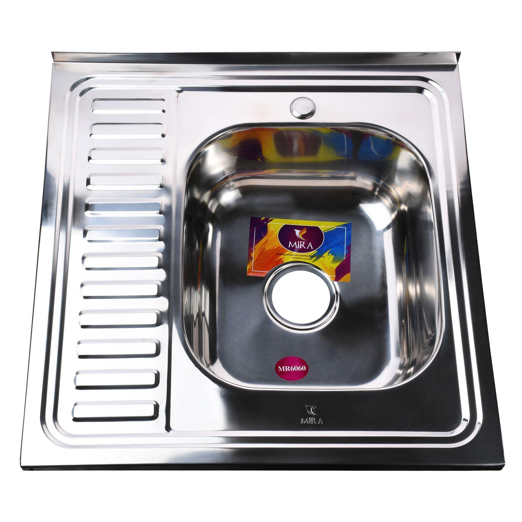 Мойка для кухни Mira MR 6060 R P Polish Right (000014470)