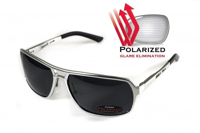 Очки поляризационные BluWater Alumination-4 Polarized Серый