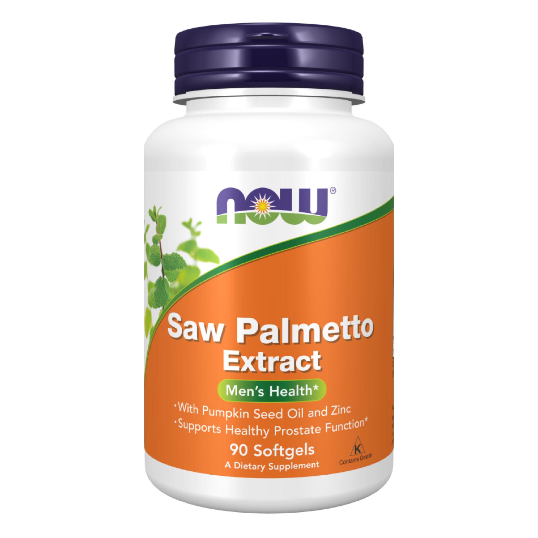 Натуральная добавка Saw Palmetto Extract 80 mg 90 sgels (2022-10-2651)