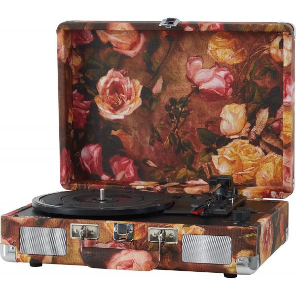 Граммофон Crosley Cruiser Bluetooth OUT Deluxe Floral (41525) - фото 2