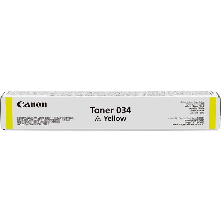 Картридж для лазерного принтера Canon C-EXV034 toner для iR C1225iF/C1225 Желтый (574789)