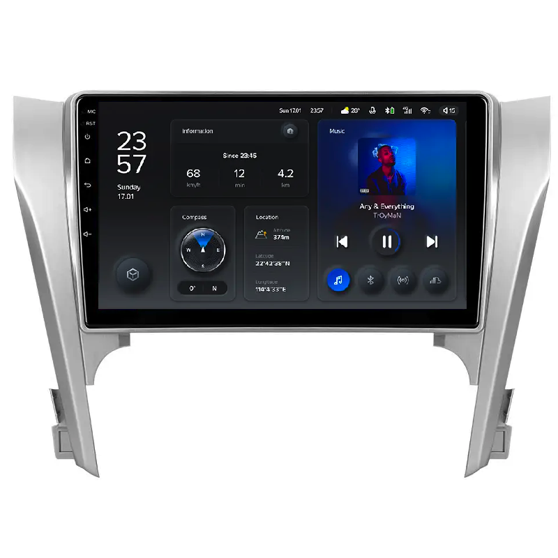 Автомагнитола штатная Teyes X1 для Toyota Camry 7 XV 50/55 2011-2014 Android 2/32 Гб Wi-Fi/4G вариант A (1674051429)