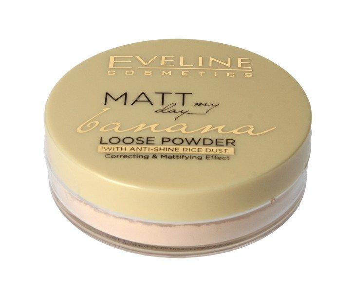 Пудра для обличчя Eveline Cosmetics Matt My Day Banana розсипчаста матуюча 6 г - фото 2