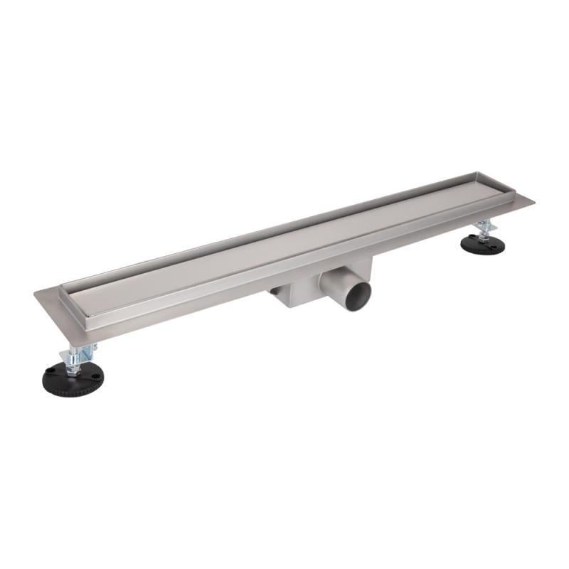 Трап із сухим затвором під плитку Qtap Taurus Tile900 з нержавіючої сталі 900 мм (SD00051897)