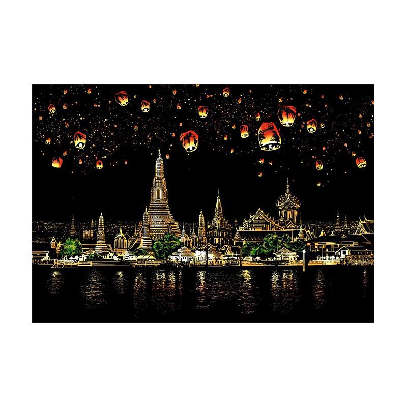 Скретч-картина YUELU M1-А10 Chiang Mai Скретч-картина YUELU M1-А10 Chiang Mai
