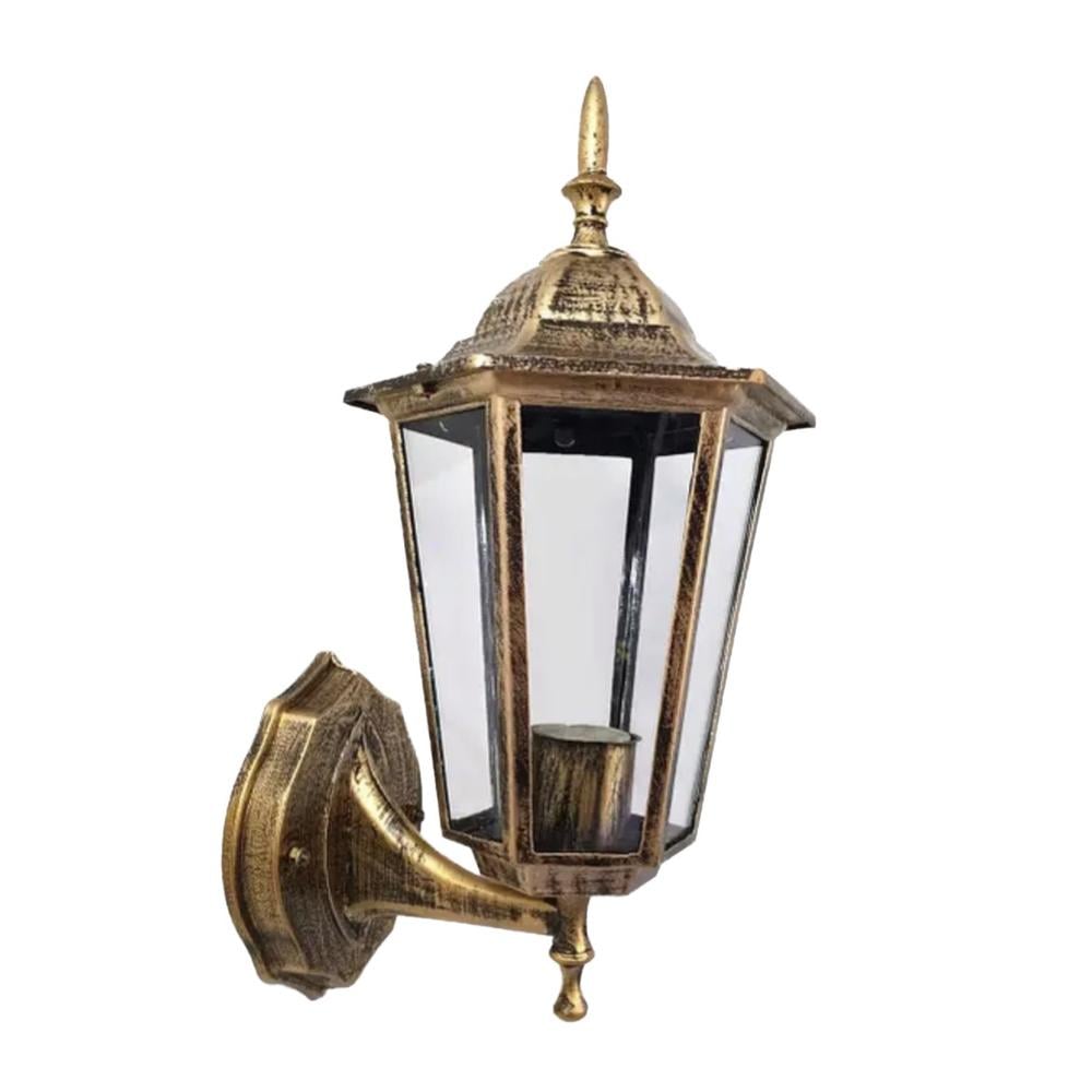 Фонарь настенный уличный вверх 20 см (9029 BG W/S up)