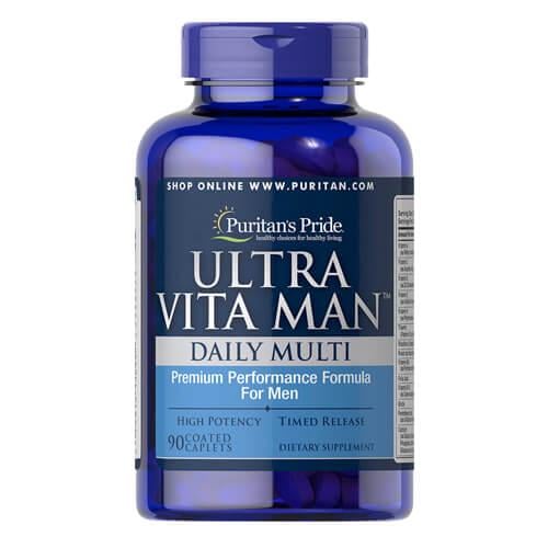 Витамины для мужчин Puritan's Pride Ultra Vita Man 90 табл. (3894)