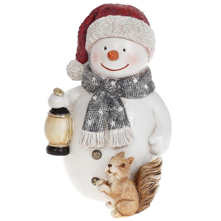 Декоративная статуэтка BonaDi Снеговик (218-253)