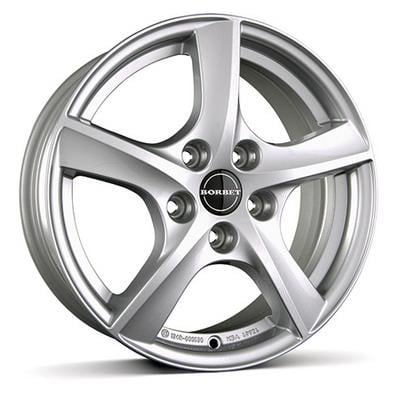 Диски на авто Borbet TL2 R17 W7 PCD5x108 ET50 DIA63.4 Brilliant Silver