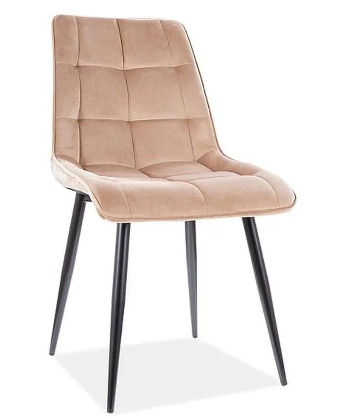Кухонный стул CHIC VELVET Черный/Бежевый BL.28 (CHICVCBE) Кухонный стул CHIC VELVET Черный/Бежевый BL.28 (CHICVCBE)